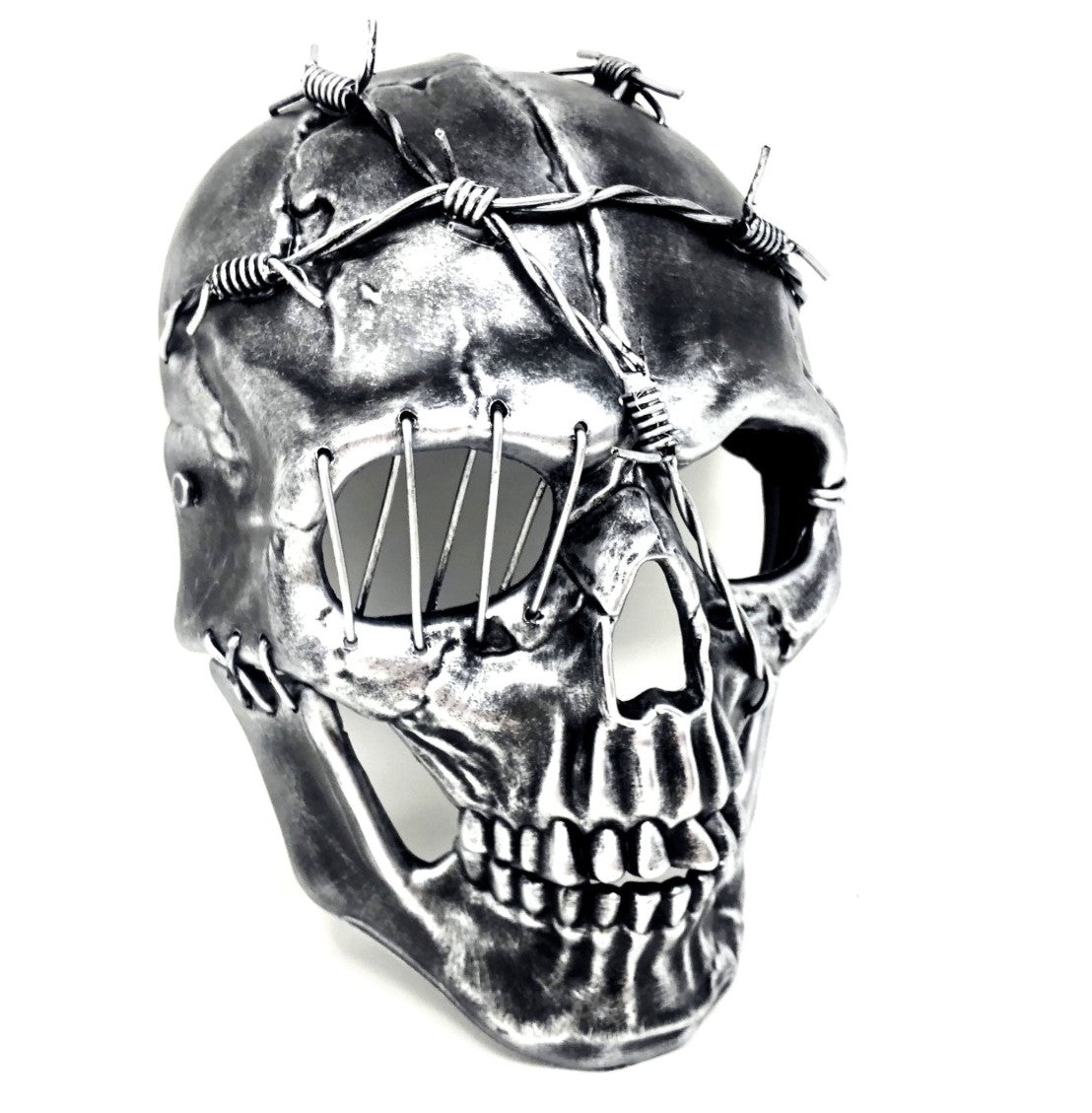 Masca Halloween,Zola®,Craniu argintiu Masca Halloween,Zola®,Craniu argintiu